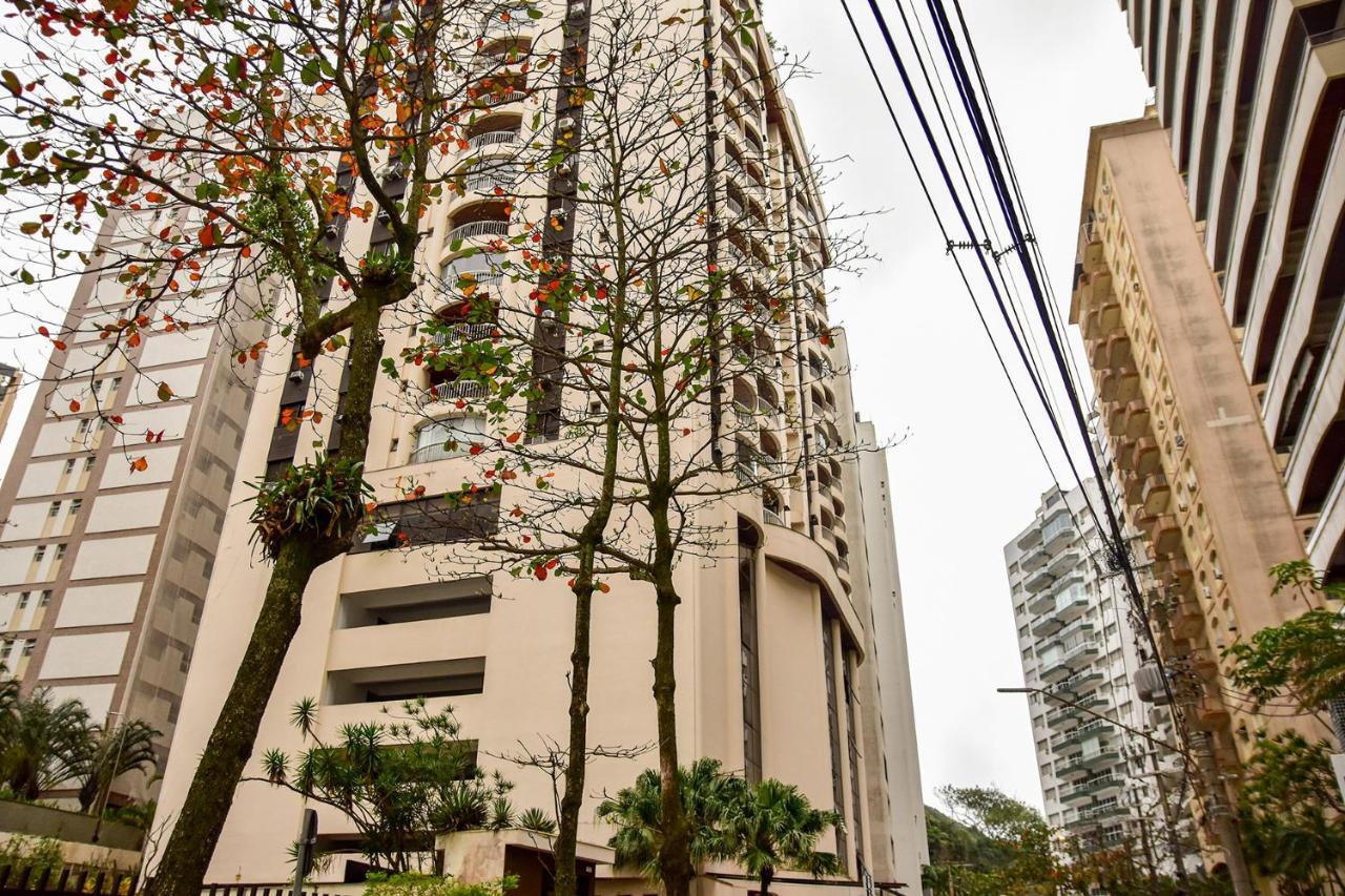 Flat c varanda na Praia de Pitangueiras-Guaruja SP Guarujá Exterior foto